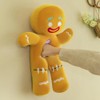 Gingerbread Man Christmas Plush Toy, 30 cm, Stuffed Cookie Doll
