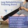 Leg Resistance Band Rehabilitation Training Stretcher for Bedridden Seniors Paralyzed