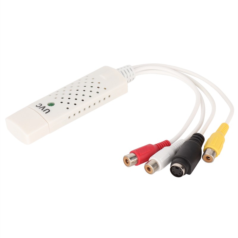 USB Video Capture Card DriveFree Monitoring Computer Accessory with 1Channel