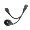 IEC320 C13 to C20 Power Cable One Time Reinforcement 1