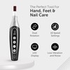 UTILYZE PediLux Pro Professional Manicure Pedicure Kit, Thick Toenail Grinder,