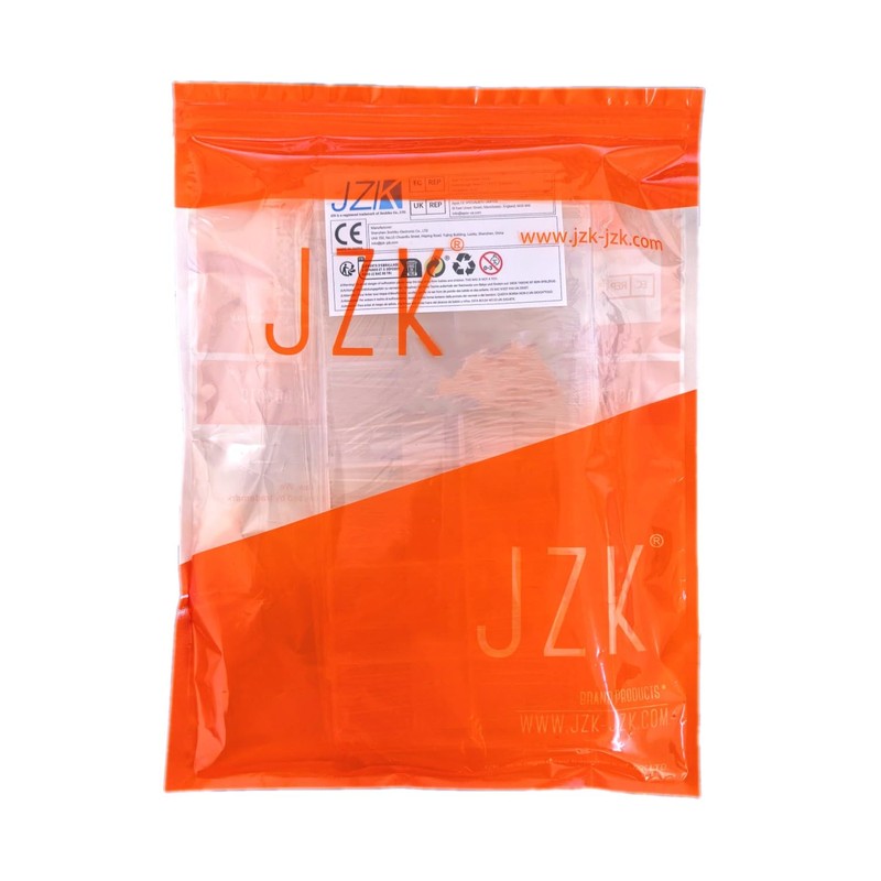 JZK 240x XXXL Clear Half Cover Extra Long Square Nail