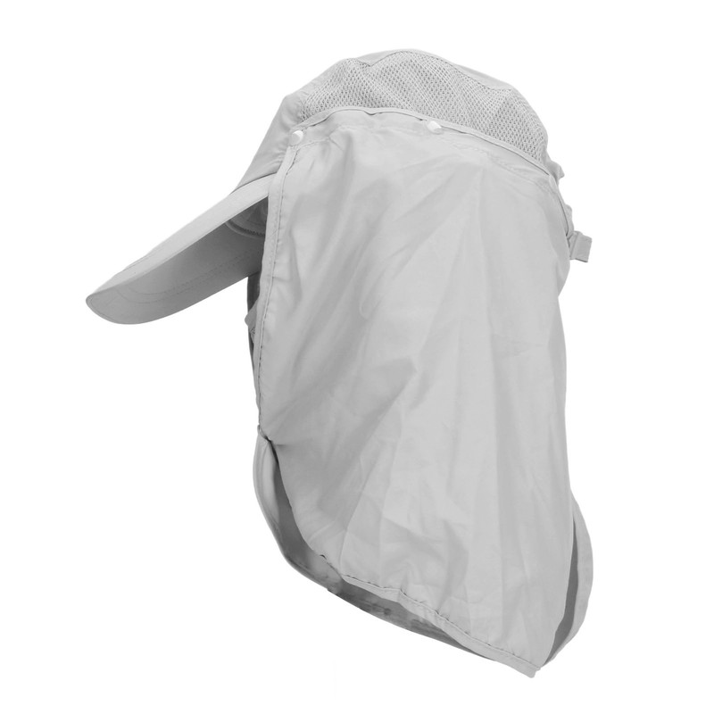 Outdoor Sunscreen Hat Ventilate Adjustable Removable Sun Protection Wide Brim