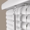 Calyx Interiors 1” Cordless Vinyl Mini Blinds, White, 42.5" W