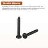 DTGN #10x1-1/2 Black Screws - 25Pack - 304 Stainless Steel