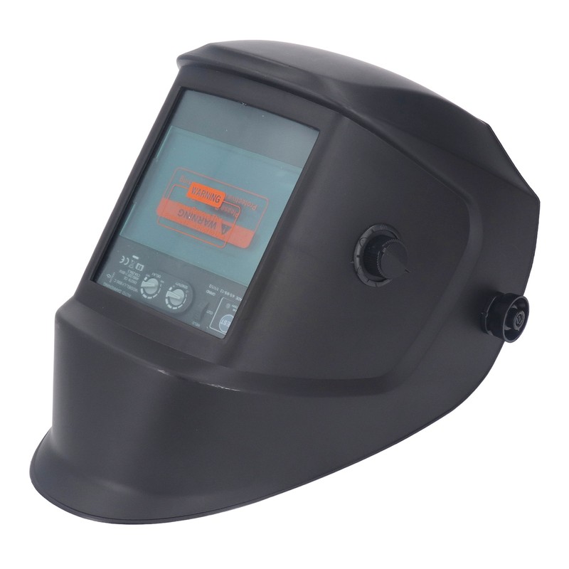 Welding Helmet 100x67mm Large View Screen 4 Sensors Externally Adjustable