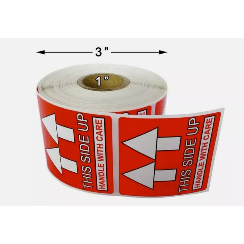 Pre-Printed THIS SIDE UP Labels/Sticker