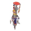 Elephant On Tricycle Tin Toy Retro Iron Handmade Elephant On