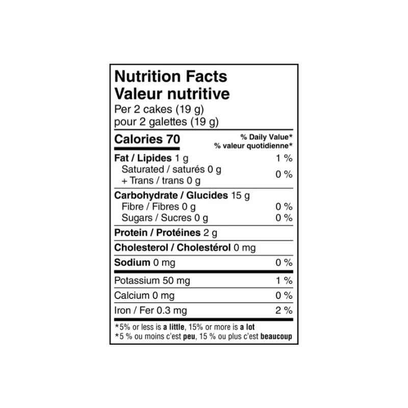 RICE CAKES Quaker Crispy Minis Original Large Brown Rice Cakes,