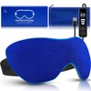 Heated Eye Mask, Washable Dry Eye Mask Heat Eye Compress