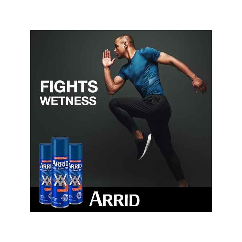 ARRID XX Anti-Perspirant Deodorant Spray Regular 4 oz (Pack of