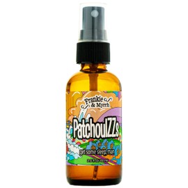 Frankie and Myrrh PatchoulZZs | Patchouli & Lavender Essential Oil Linen/Room Spray | Relaxation and Calming Essential Oil Pillow Spray | Lavender, Patchouli Body Mist for Sleep