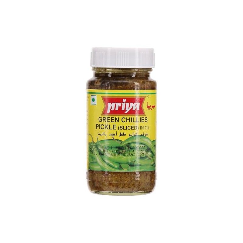 Priya Green Chilly Pickle 300g