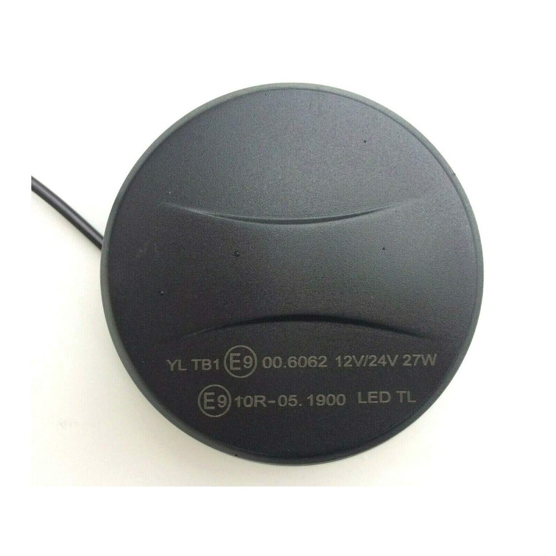 Blue LED Beacon Warning Light 18 LED with ECE R65