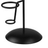 Artliving Black Iron Ice Cream Cone Holder Stand With Base
