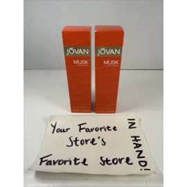 Jovan Musk Cologne Concentrate For Women by COTY Paris 2 Oz / 59ml Spray 2 Pack