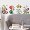 Fujitoya Flower Wall Sticker Large Wall Sticker Stylish Removable Decorative