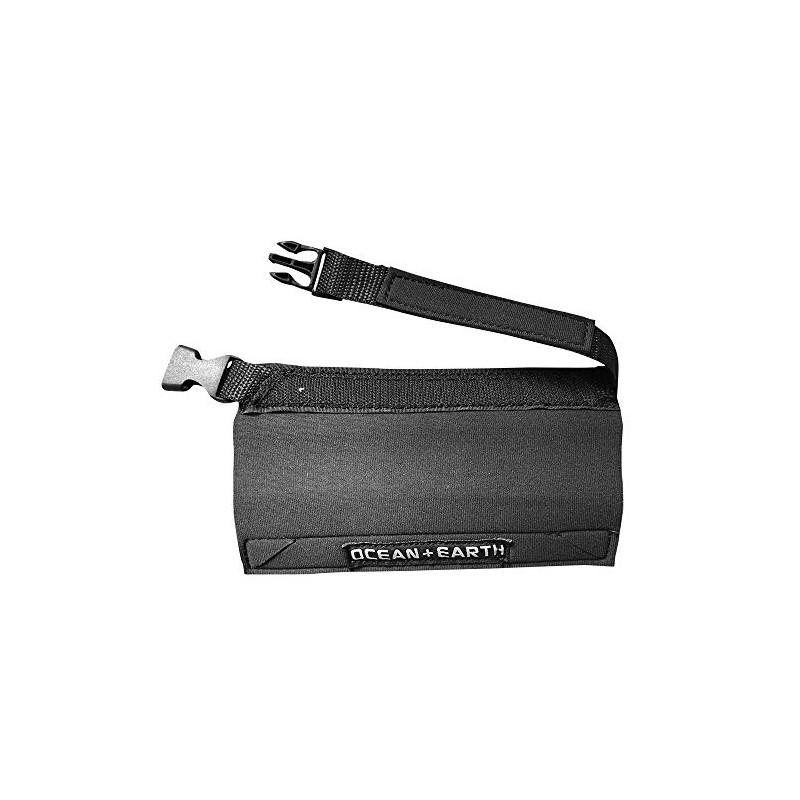 Ocean and Earth Finsaver Black Deluxe Finsaver with Pad