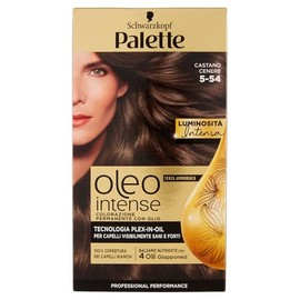 Schwarzkopf Oleo Palette Permanent Colouring Professional Cover White Hair, 5-54 Brown, Single Pack