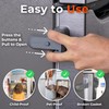 2-Pack Child Proof Fridge Lock with Adhesive - No Tools