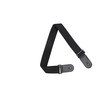 rockson Heavy Duty 2 Piece Guitar Bass Strap Round Black