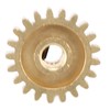 3Pcs RC Car Gear Copper M0.6 3.175mm Diameter Remote Control