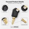 QWORK 5P8500 Keys, 40 Pack Ignition Keys Compatible with Caterpillar