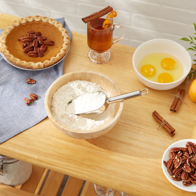 Stainless Steel Scoop, Medium