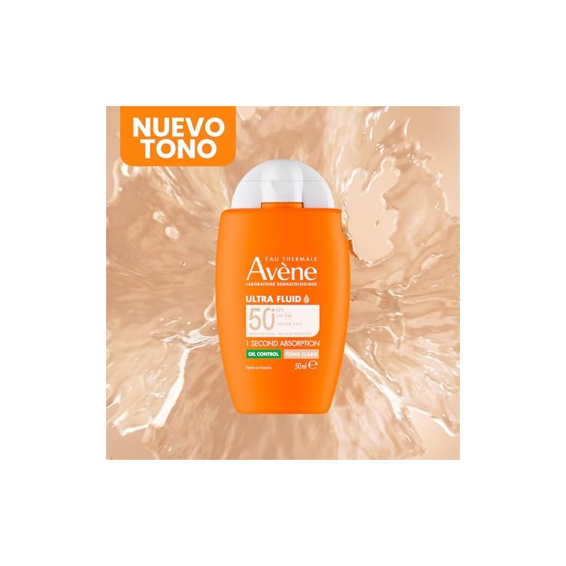 Avene Protector Solar Facial Dermatológico Color Ultra Fluid Oil Control