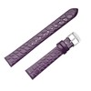 BISONSTRAP Watch Straps for Women, Crocodile Pattern Leather Thin Watch