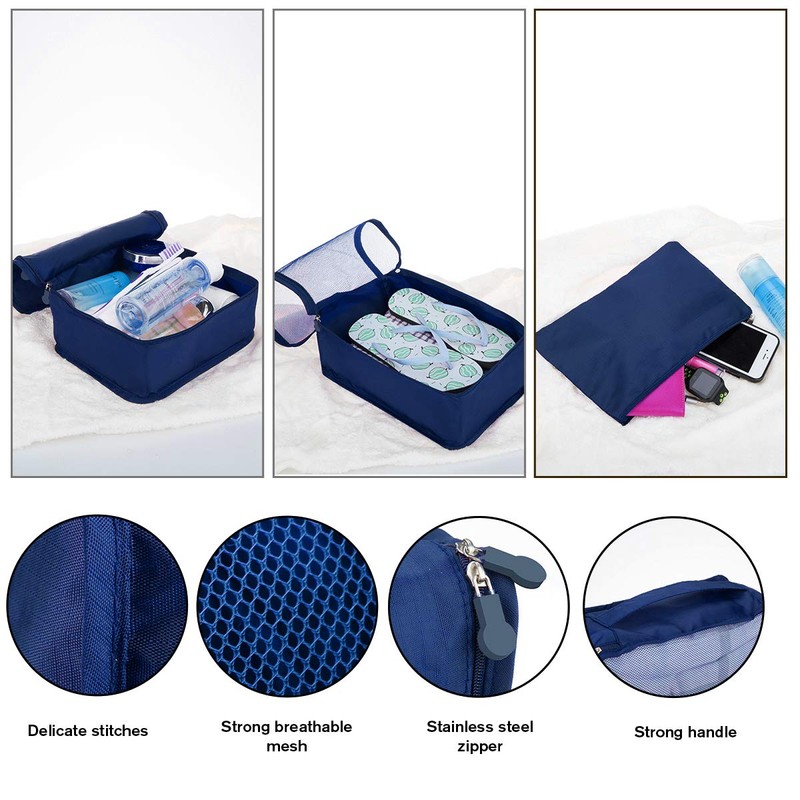 Packing Cubes for Suitcase 10 Sizes Suitcase Organizer Bags 10