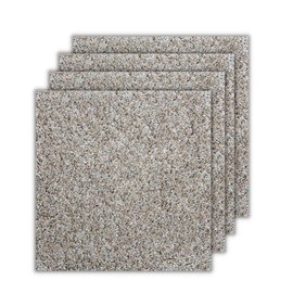 Smart Squares Easy Street Premium Made in The USA Carpet Tiles 18x18 Inch, Soft Padded, Seamless Appearance, Peel and Stick for Easy DIY Installation (10 Tiles - 22.5 Sq Ft, 815 Iron Frost)