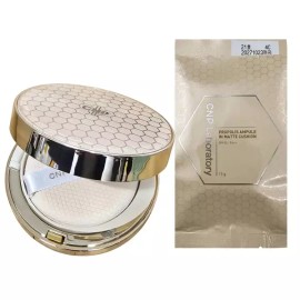 CNP차앤박 프로폴리스 앰플 인 매트 쿠션 본품+리필 21호 CNP Chae & Park Propolis Ampoule in Matte Cushion Base + Refill Shade 21