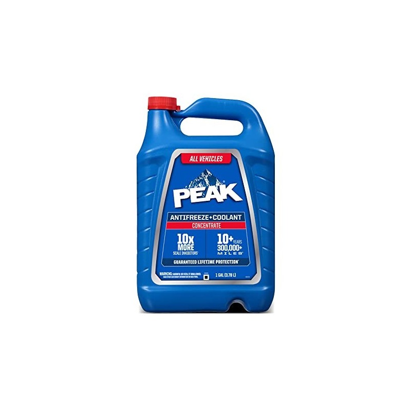 PEAK Concentrated Antifreeze and Coolant Universal Engine Protection 10 Year
