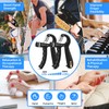 2PCS Grip Strength Trainer with 22-220Lbs (10-100kg) Adjustable Resistance, Hand