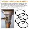 Plunger O-Ring Gasket Compatible with T&S Brass 010389-45, Twist Waste
