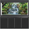 MIRRORANG 120 x 61 cm Waterfall Aquarium Background Forest Park