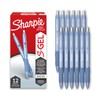 Sharpie S-Gel Gel Pens, Blue Barrel, Medium Point (0.7mm), Black
