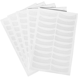 100Pcs Maquillaje Parche en Ojo, Extensión Suave de Pestaña Parche del Gel de Pestaña, Cinta del Cojín de Pestaña del Faux