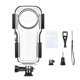 Dive Case for Insta360 One RS 1-Inch 360 Edition, Waterproof Underwater Photography Housings, Diving Shell 40M Accessories