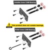 Wsays Inner Cam Bearing Installer and Puller Camshaft Remover Tool