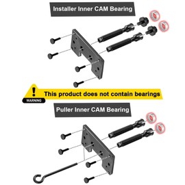 Wsays Inner Cam Bearing Installer and Puller Camshaft Remover Tool Compatible with Harley All Twin Cam 88, 96, 103, and 110s 1999-2017