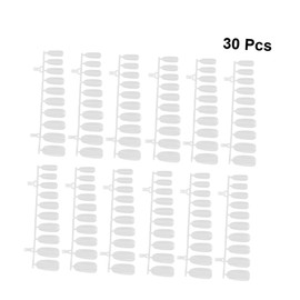 LALAFINA 300pcs Traceless Fake Nail Tips for Nail Salons Art Supplies Full Cover False Shapes Designs for Art and Fashion