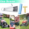 Adefol Cleaning Set for Carburettor, Cleaning Kit, 10 Cleaning Needles,