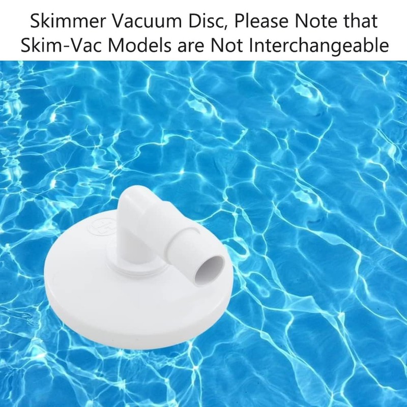 TopHomer 1Pcs Pool Skimmer Vacuum Plate 90 Degree Combo Hose