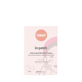 Indeed Labs In-Patch - Hydrocolloid Acne Pimple Patch for Covering Zits and Blemishes, Spot Stickers for Face and Skin, Fast acting -Niacinamide &Tea Tree Oil Helps Fight Dark Spots - 48 Patches