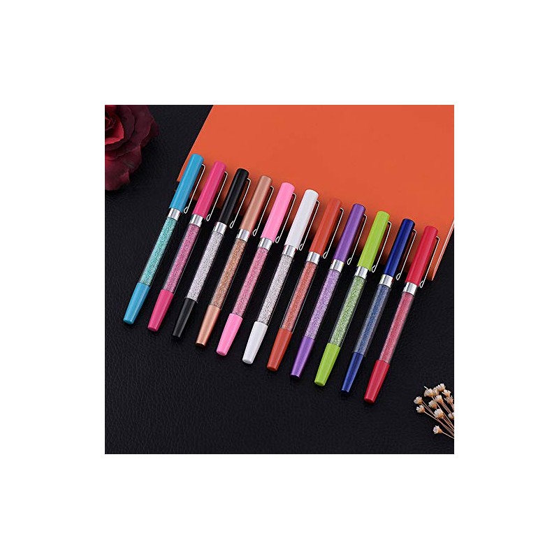 Quality ballpoint pen with crystals, bling crystal diamond slim pen