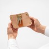 IL BISONTE Key Case, Leather, Genuine Leather, Cowhide Leather, Women's,