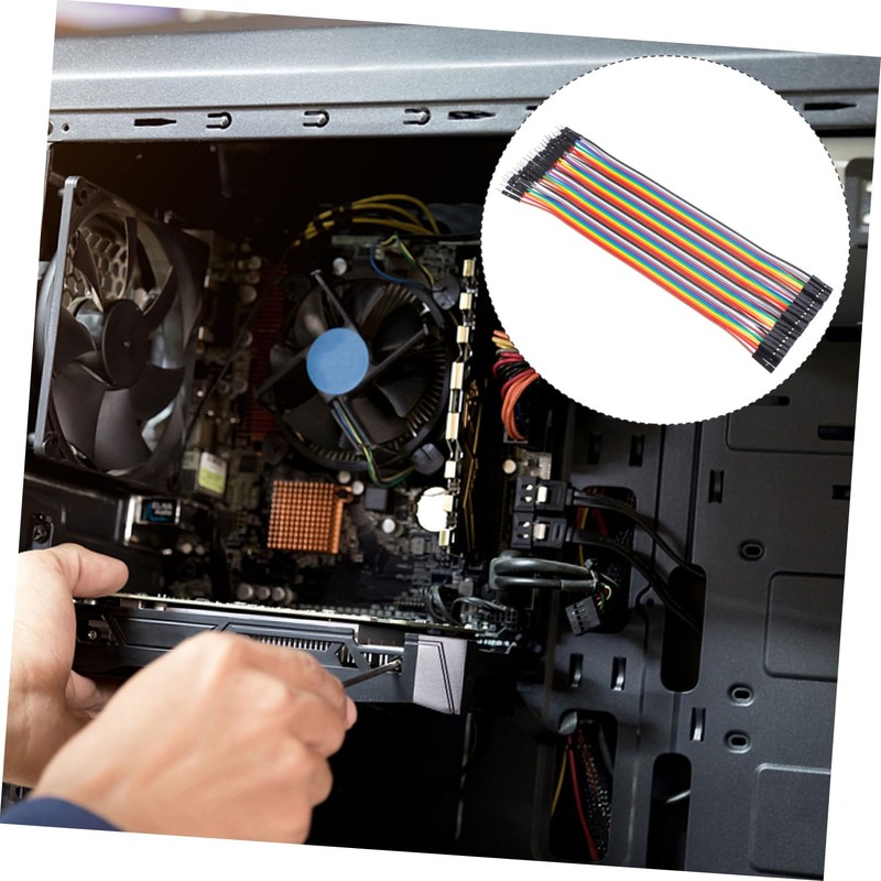 Operitacx Wire Jumper Breadboard Cables Diy Prototype Pcb Solderless Breadboard