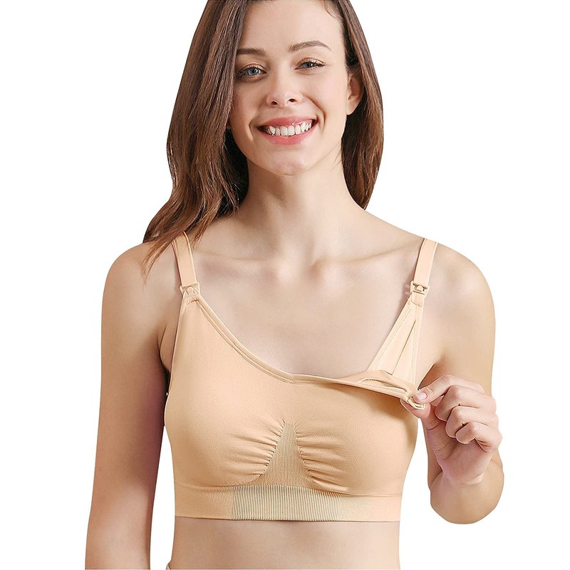iloveSIA® Pumping Bra without Underwire Breast Pump Bra Nursing Bra